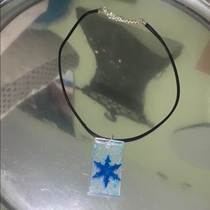 Snowflake necklace